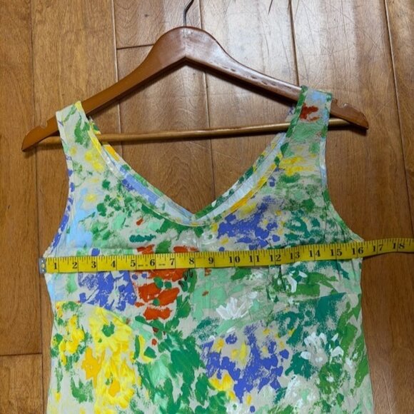 Hula Moon by Jams World Womens Paolo's Garden Dress Size M Hippie Hawaiian Beach - Picture 10 of 10